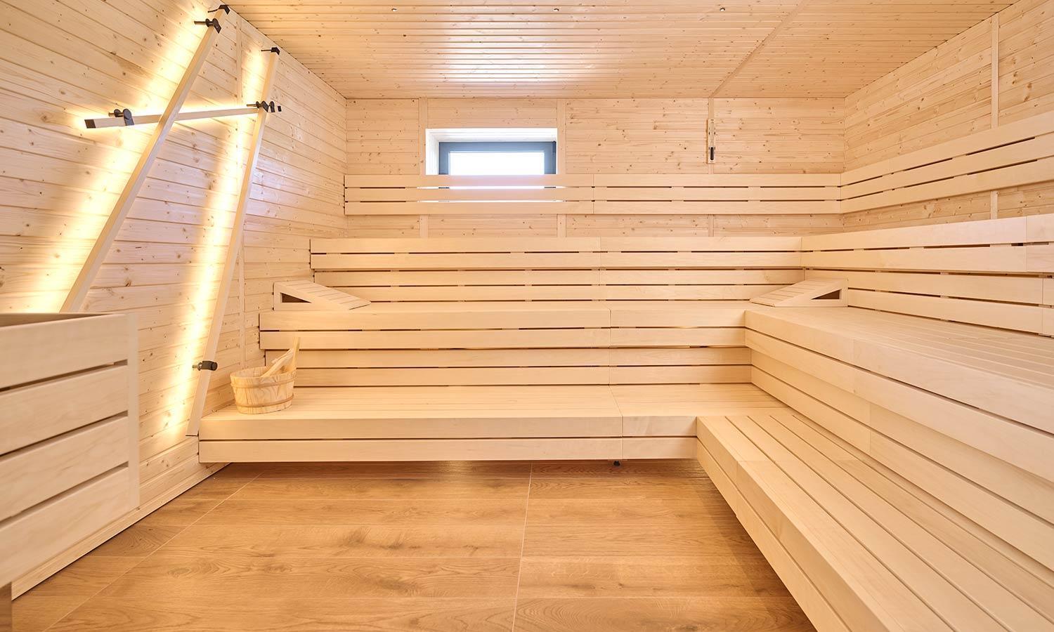 Aminess Style Glamping Villas & Holiday Homes Atea Njivice Exterior photo A modern Finnish sauna
