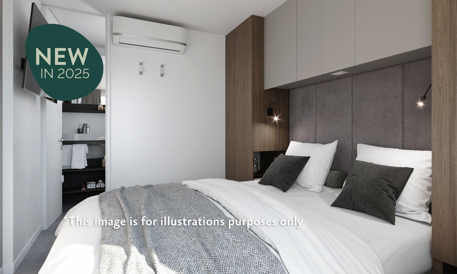 Aminess Style Glamping Villas & Holiday Homes Atea Njivice Exterior photo Bedroom