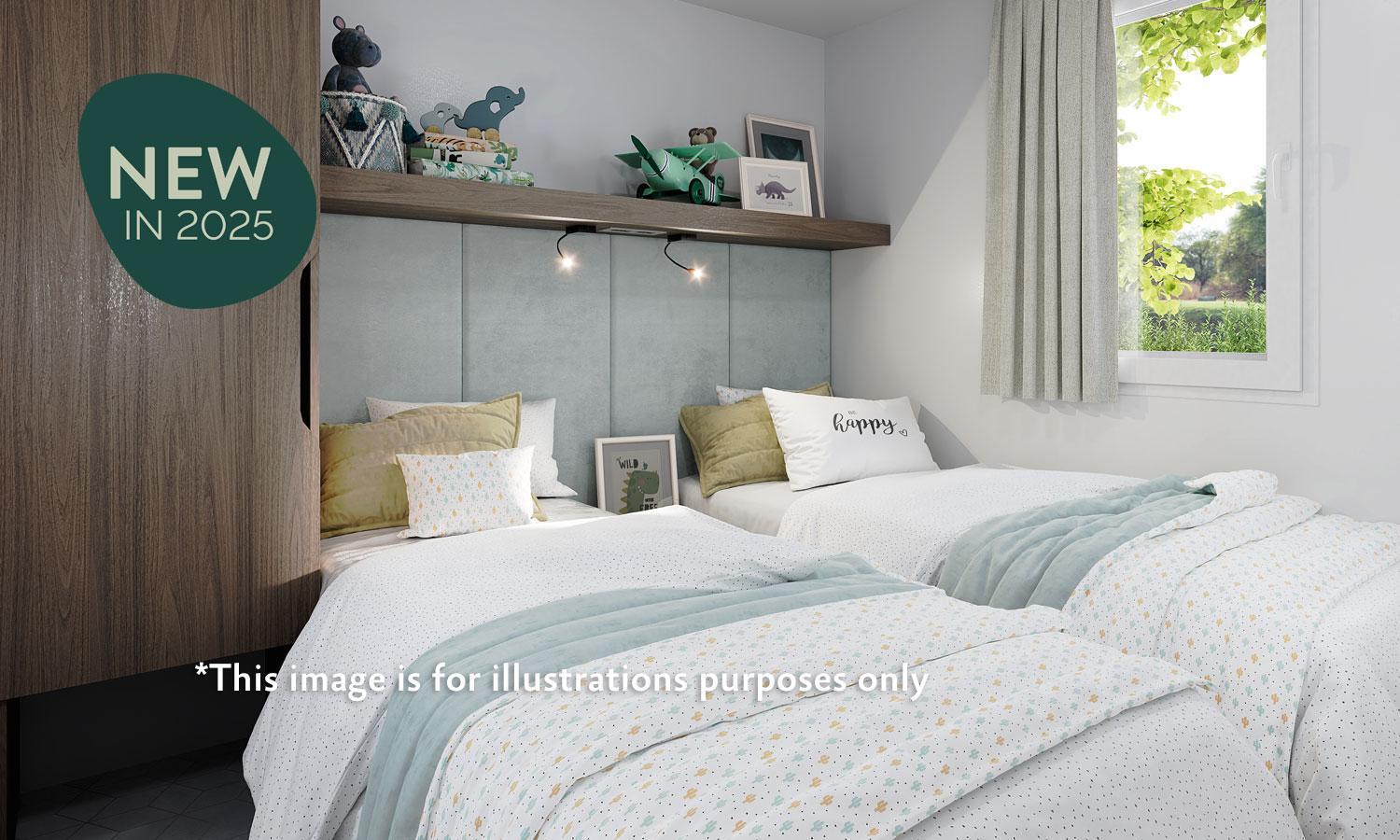 Aminess Style Glamping Villas & Holiday Homes Atea Njivice Exterior photo The proposed bedroom