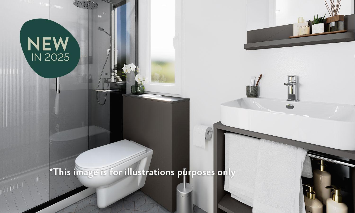 Aminess Style Glamping Villas & Holiday Homes Atea Njivice Exterior photo Bathroom