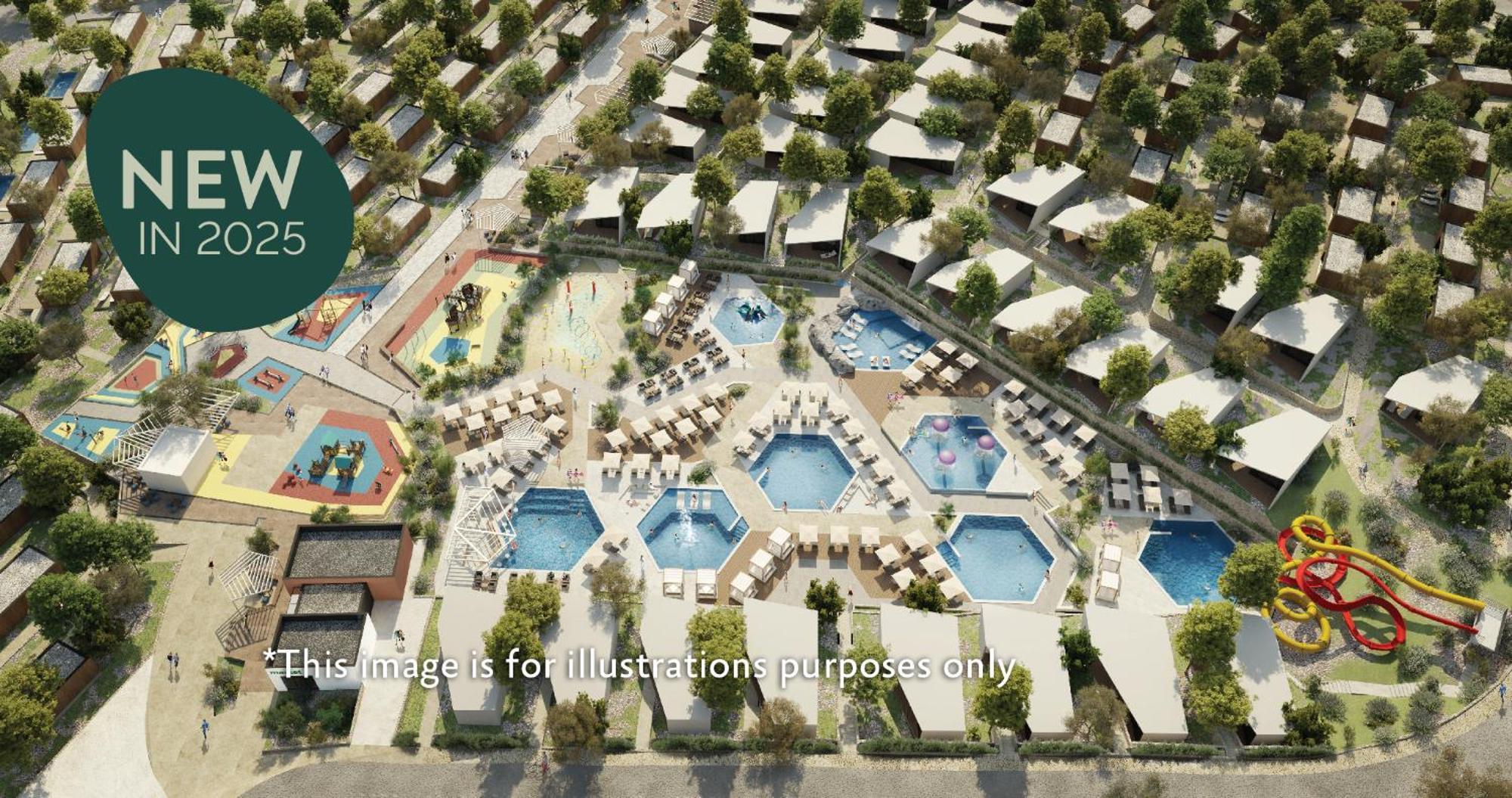 Aminess Style Glamping Villas & Holiday Homes Atea Njivice Exterior photo The proposed Village
