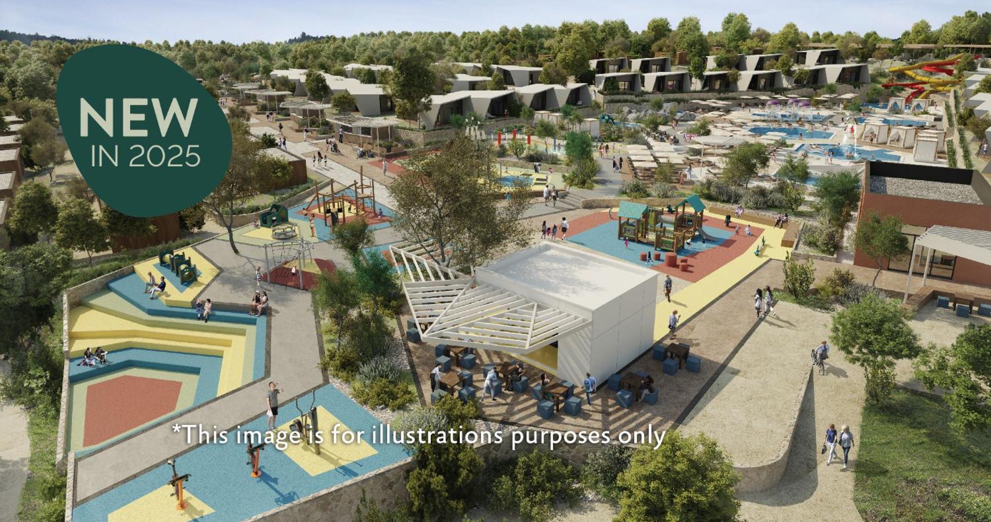 Aminess Style Glamping Villas & Holiday Homes Atea Njivice Exterior photo Artist's impression of the proposed National Children's Museum